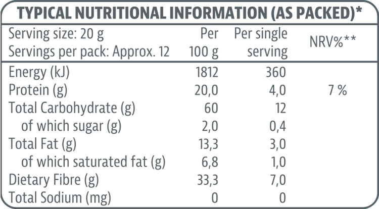 Organic Cacao Powder 250g Nutritable