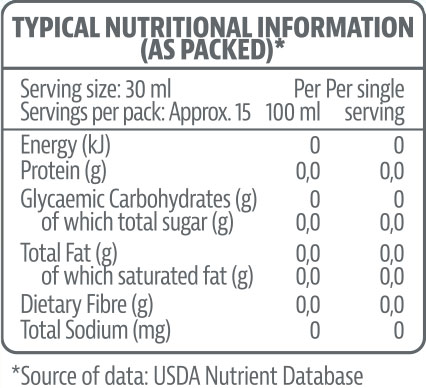 Raw Apple Cider Vinegar - 473ml 2 | Tony Ferguson SA | Raw Apple Cider Vinegar - 473ml Raw Unfiltered Apple Cider Vinegar 473ml Nutritable