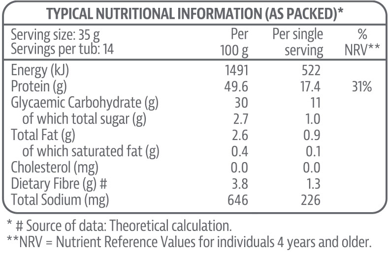 GO Shake Vanilla - 1kg 2 | Tony Ferguson SA | GO Shake Vanilla - 1kg GO Shake Strawberry 500g Nutritable