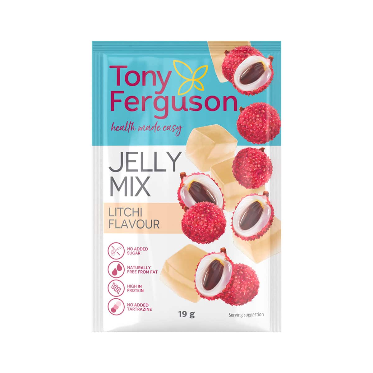 Diet Jelly Mix Litchi - 19g