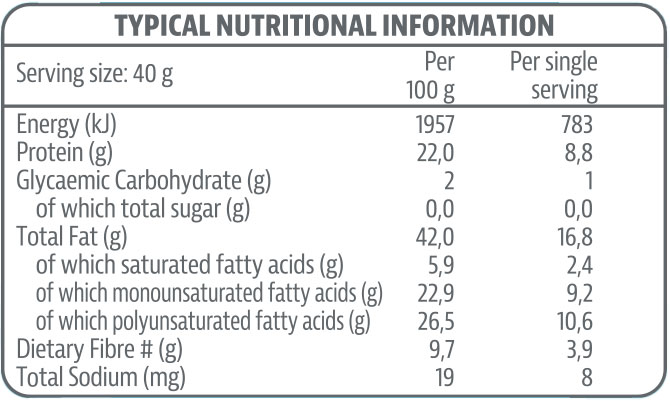 Tony Ferguson Ultimate 4 Seed Mix Nutritable, 200g
