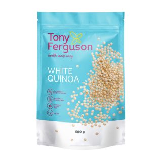 Plant-Based Quinoa Pizza 1 | Tony Ferguson SA | Plant-Based Quinoa Pizza White Quinoa - 500g