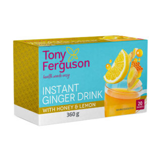 Instant Ginger Drink with Honey & Lemon - 20 Sachets