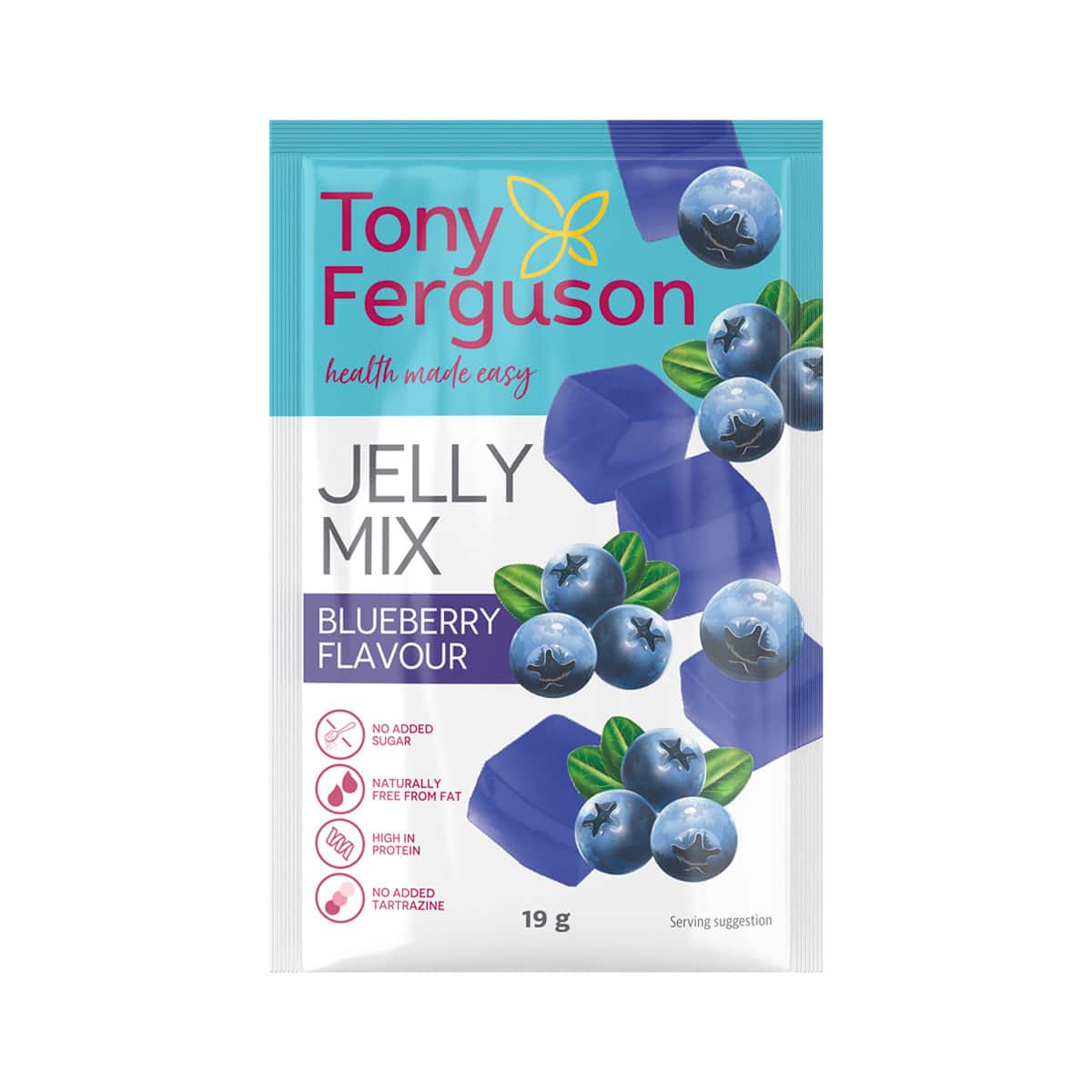 Diet Jelly Mix Blueberry - 19g