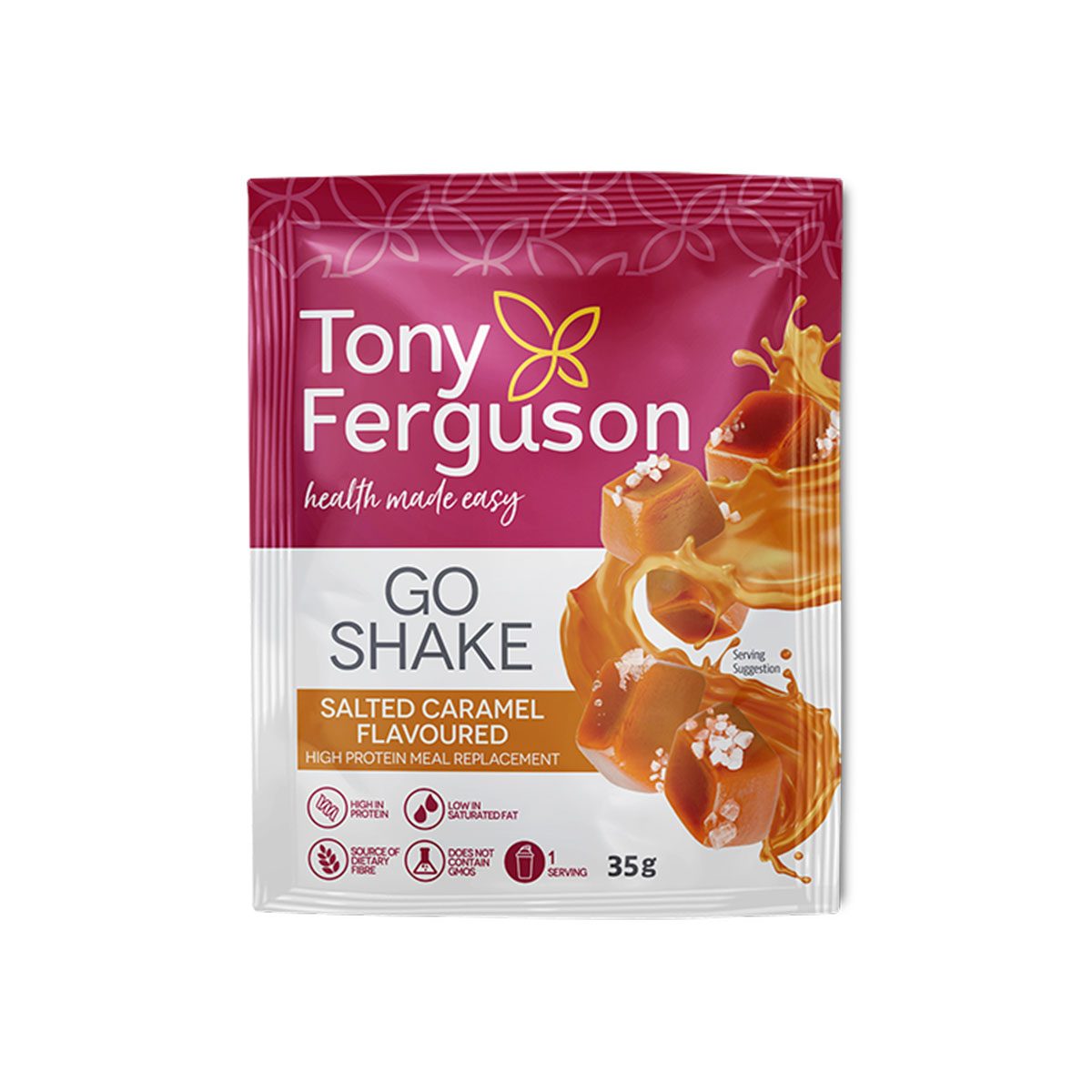 GO Shake Sample Sachet Salted Caramel - 35g