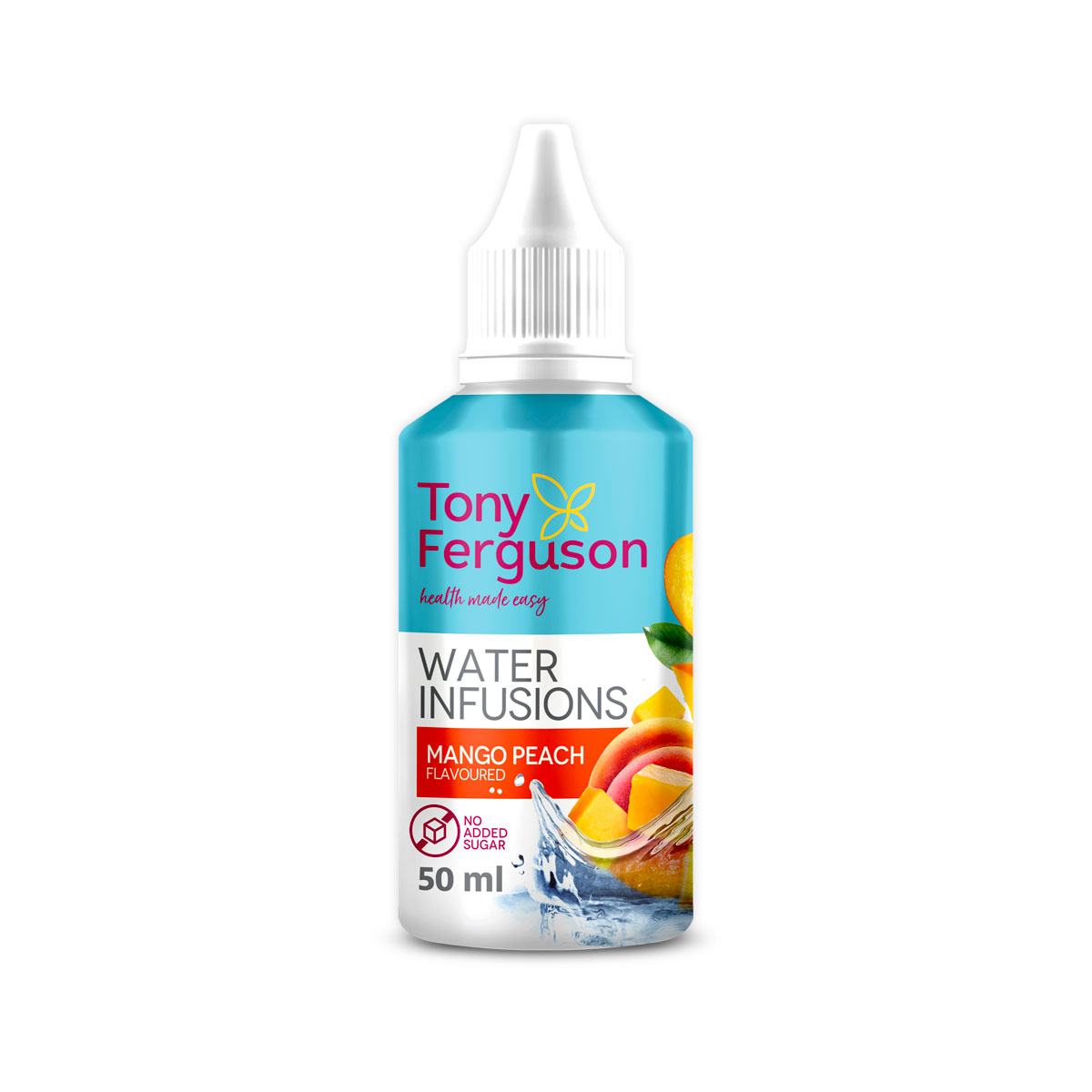 Water Infusion Drops Mango Peach - 50ml