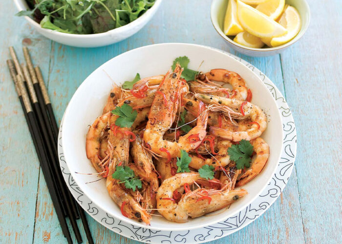 Barbecued Prawns