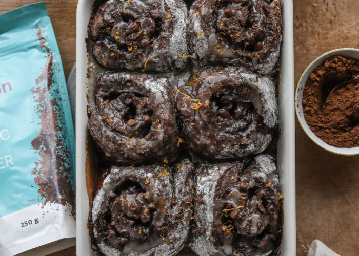 Chocolate Orange Cinnamon Buns