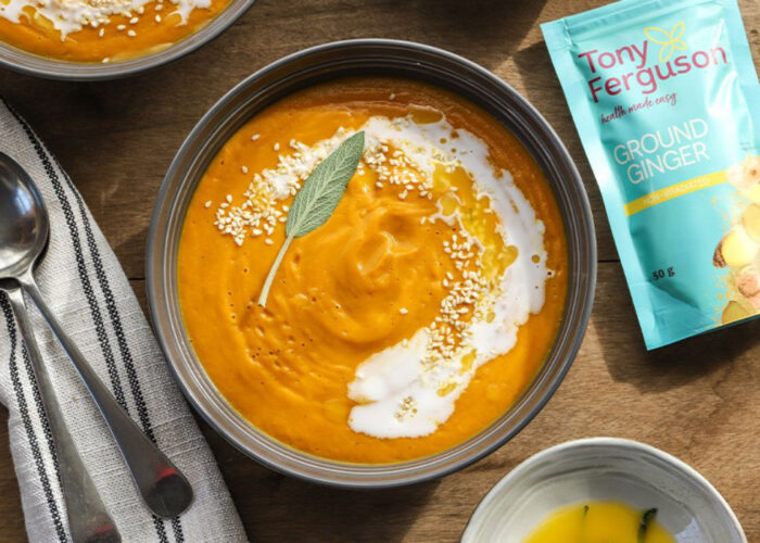 Ginger Carrot Pumpkin Soup