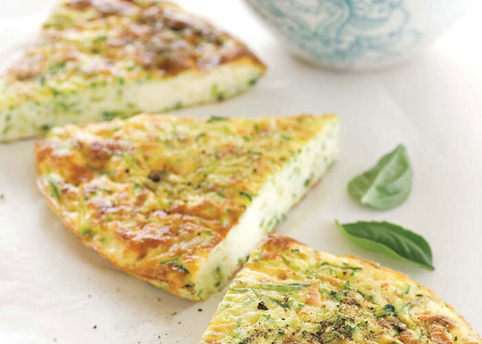 Zucchini Ricotta Frittata